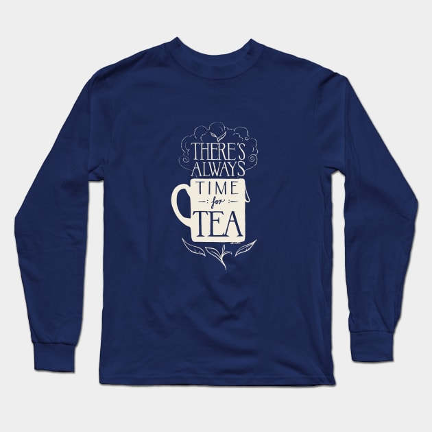 Time for Tea Long Sleeve T-Shirt by Tacaret